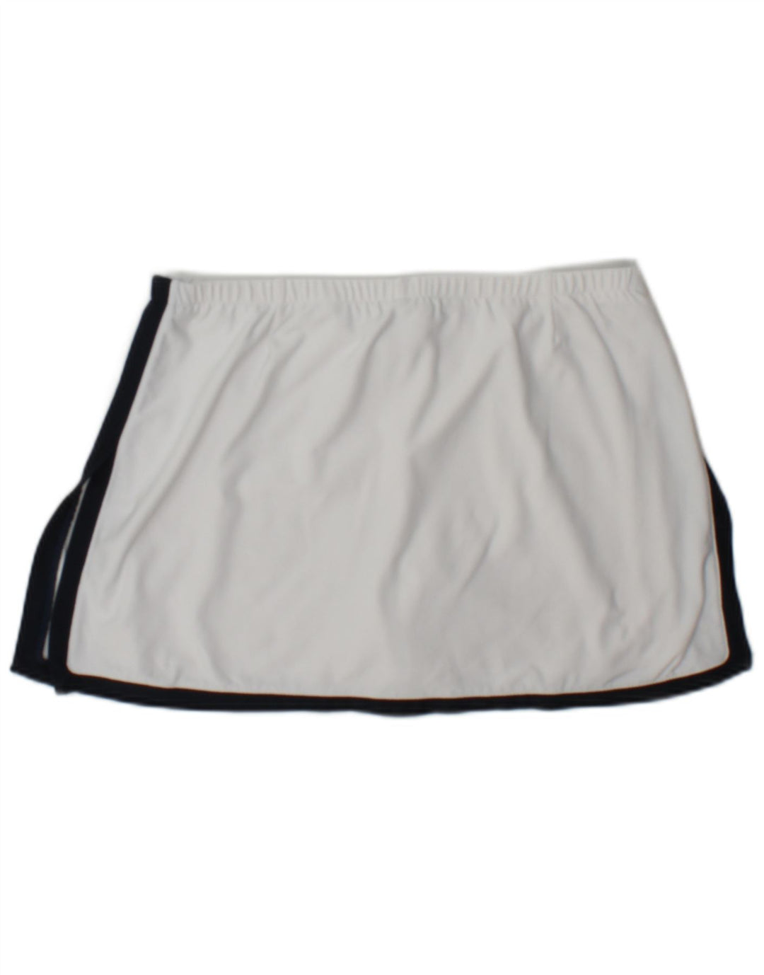 Nike Minifalda de tenis para mujer US 8/10 Mediana Blanco Colorblock Poliéster
