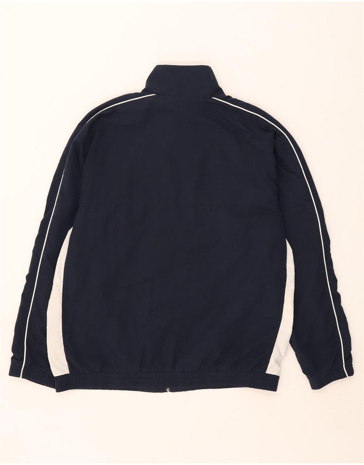 UMBRO Chaqueta superior de chándal para hombre Poliéster color block azul marino grande