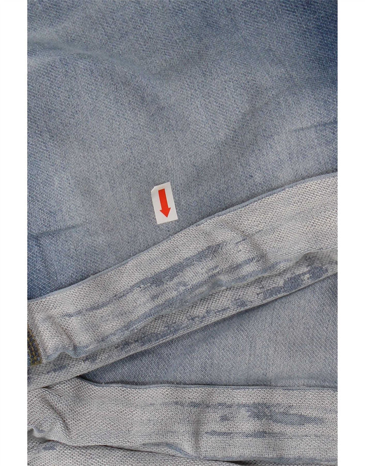 Jack & Jones Hombre Pantalones Cortos De Mezclilla De Corte Regular Medio W32 Algodón Azul