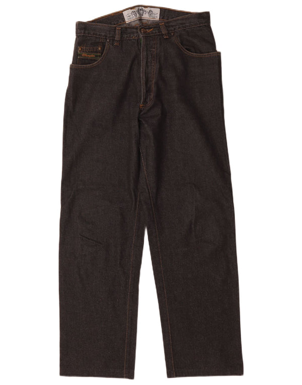 Wrangler Vaqueros rectos para hombre W32 L29 Algodón negro