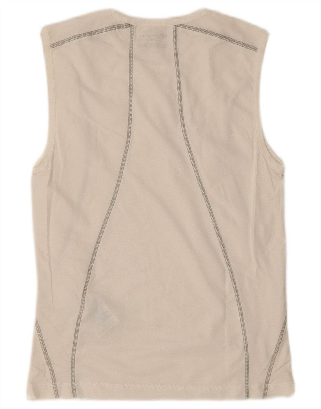 Champion Camiseta sin mangas para mujer UK 40 Grande Algodón blanco