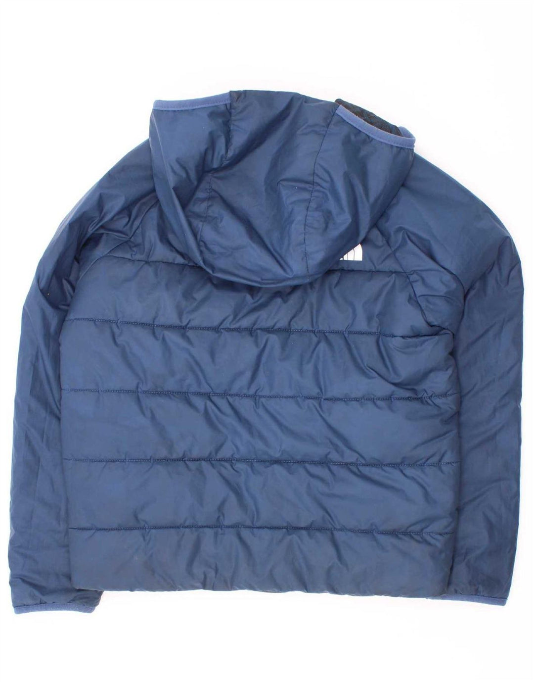 The North Face Chaqueta Acolchada Reversible con Estampado para Niños 7-8 Años Small Azul