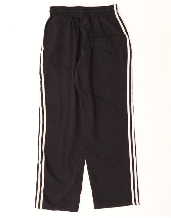 ADIDAS Pantalones de chándal para mujer Reino Unido 44 Grande Algodón negro