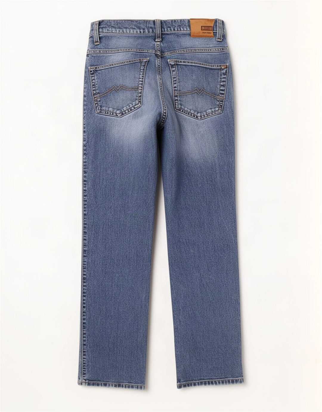 Mustang Vaqueros rectos Tramper para hombre W32 L32 Algodón azul