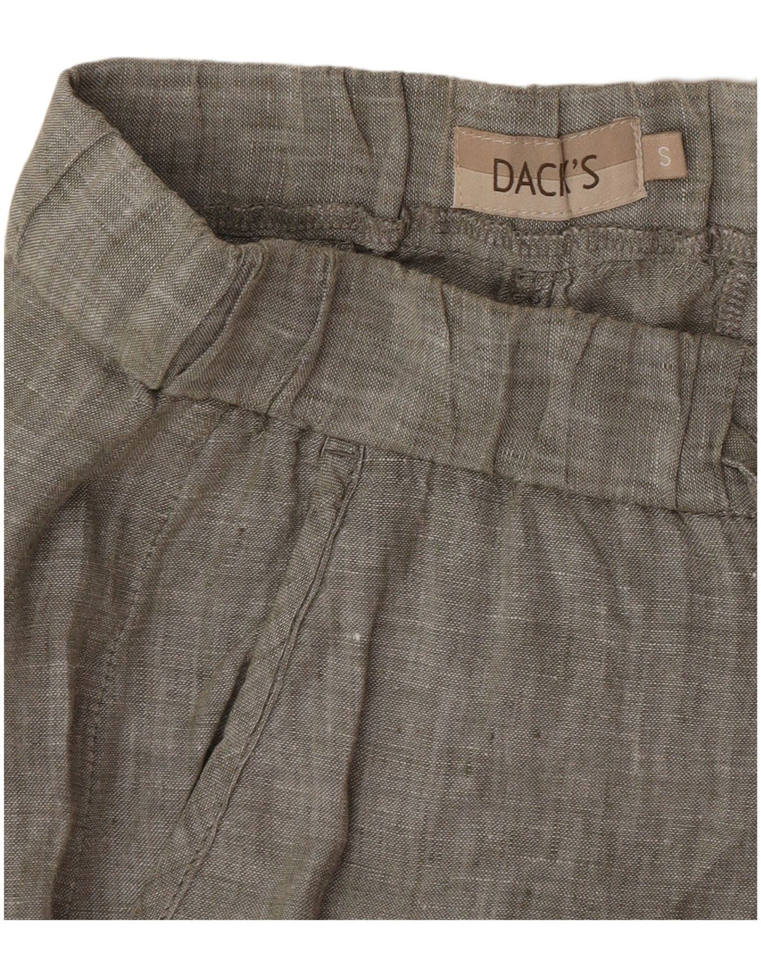 Dack's Pantalones Chinos Rectos para Mujer Pequeños W27 L28 Caqui