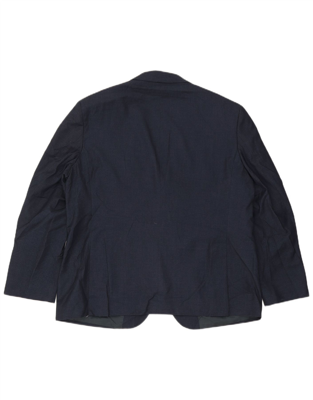 Marks & Spencer Chaqueta tipo blazer de 2 botones para hombre UK 46 XL Poliéster azul marino
