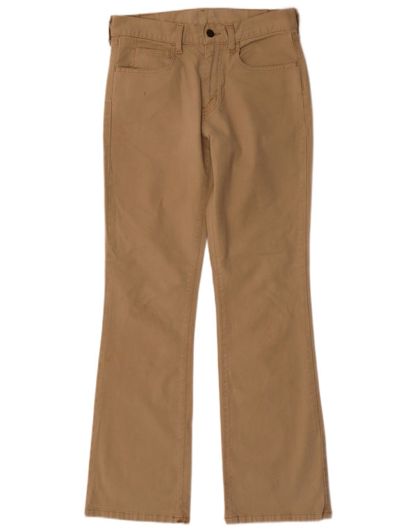 Levi's Mens 525 Bootcut Pantalones Casuales W30 L32 Algodón Beige