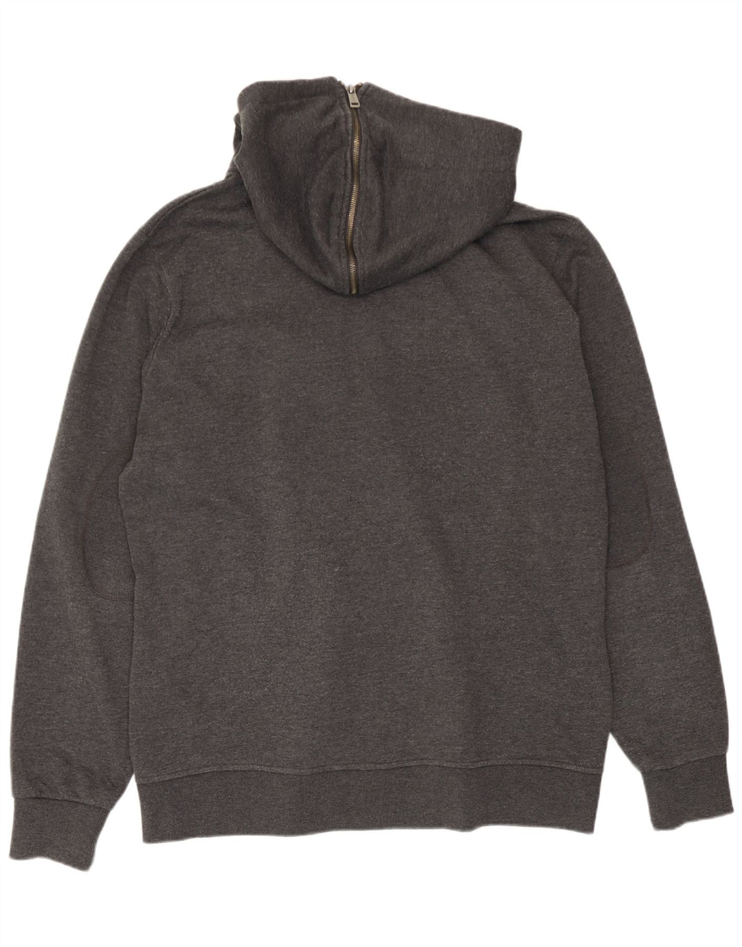 Guess Sudadera con capucha y cremallera para hombre 2XL Poliéster gris