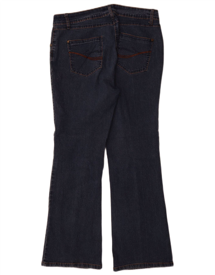 M&Co Vaqueros Bootcut para Mujer UK 14 Large W32 L30 Algodón Azul