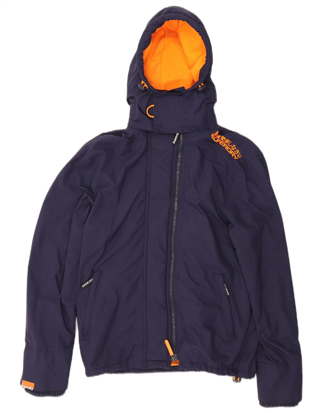 Superdry Chaqueta Cortavientos The Windcheater para Hombre UK 36 Small Azul Marino