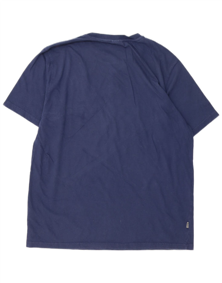 THE NORTH FACE Camiseta Hombre Top XL Azul Marino Algodón
