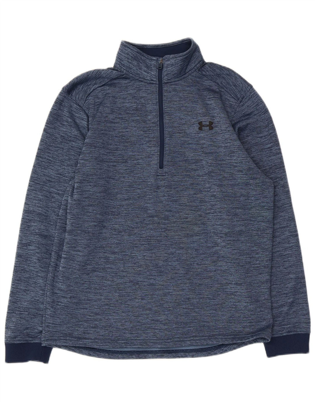 Under Armour Hombre Cold Gear Sudadera Jumper Medium Azul Marino Moteado