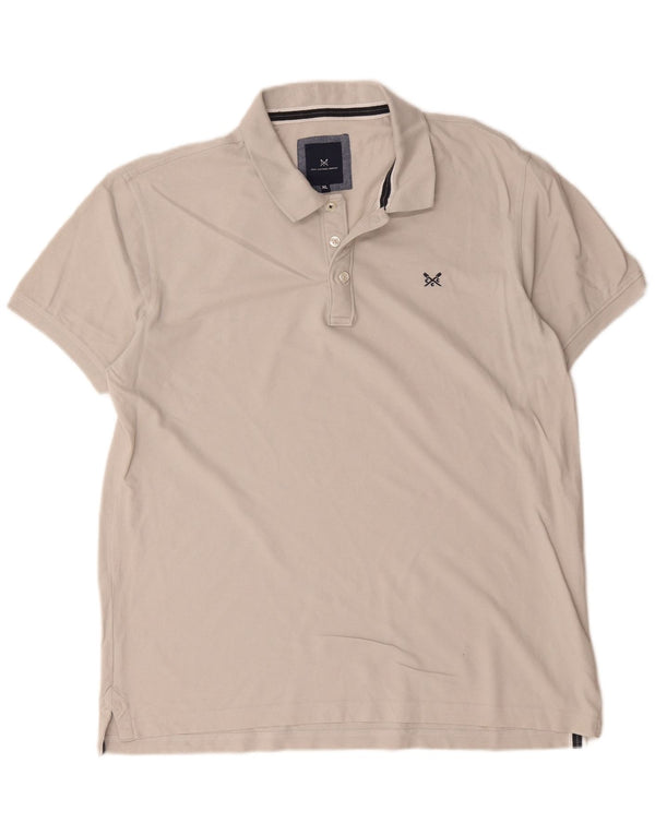 Crew Clothing Polo para hombre XL Algodón blanco