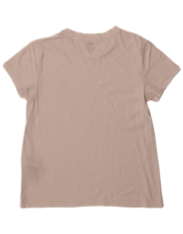 LEVI'S Camiseta para mujer Top UK 10 Small White Cotton