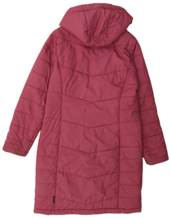 Abrigo acolchado con capucha para mujer Mountain Warehouse UK 8/10 Small Pink Poliéster