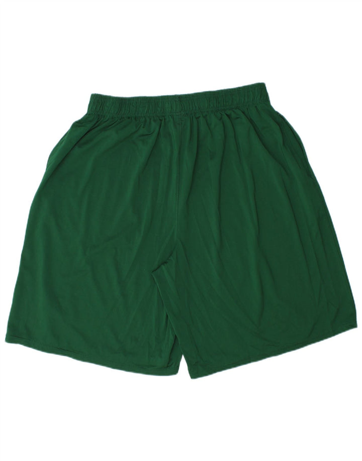 RUSSELL ATHLETIC Pantalones cortos deportivos Dri-Power para hombre XL Poliéster verde