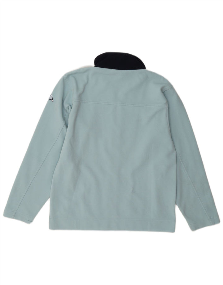Kappa Chaqueta de chándal para mujer UK 40 Poliéster con bloques de color azul medio