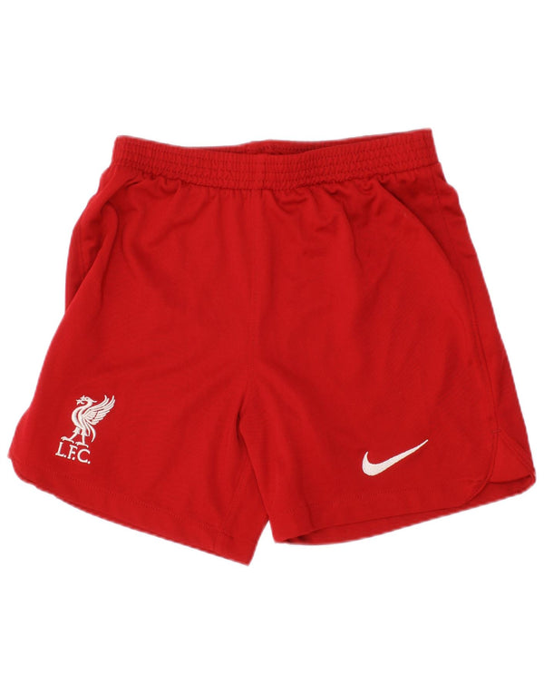 Nike Boys Liverpool Sport Shorts 6-7 años Grande Rojo Poliéster