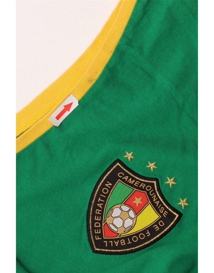 Puma Hombre Gráfico Chaleco Top XL Algodón Verde