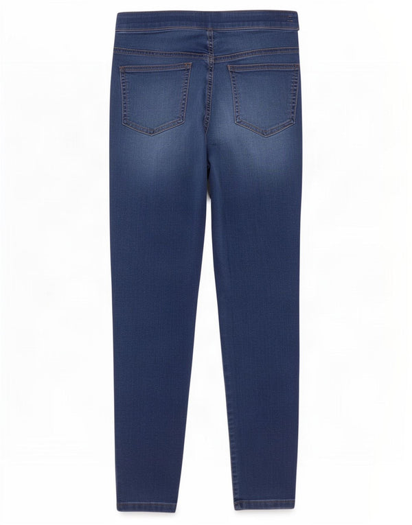 Marks & Spencer Jeans Jegging para Mujer UK 10 Small W28 L28 Algodón Azul