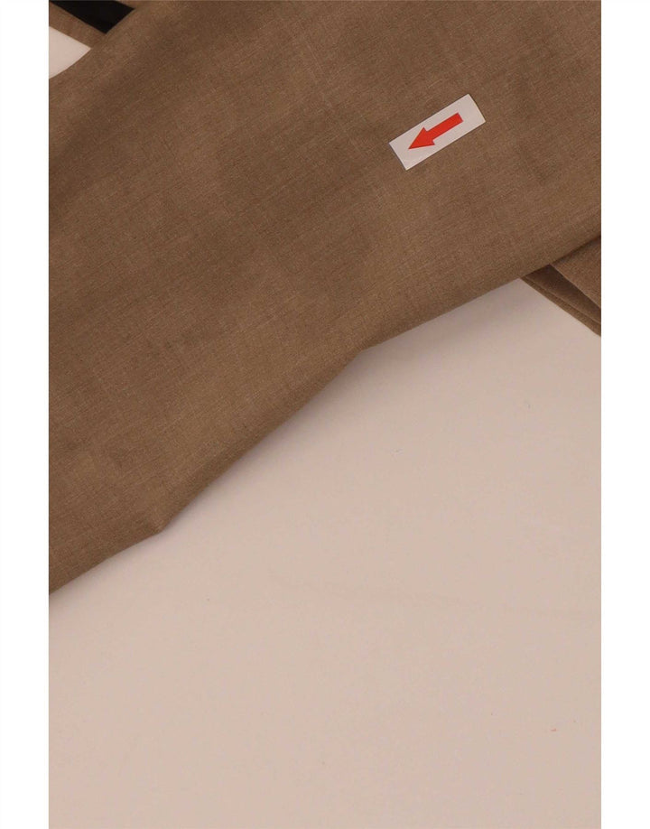 Zara Mujer Bolero Chaqueta UK 10 Small Marrón