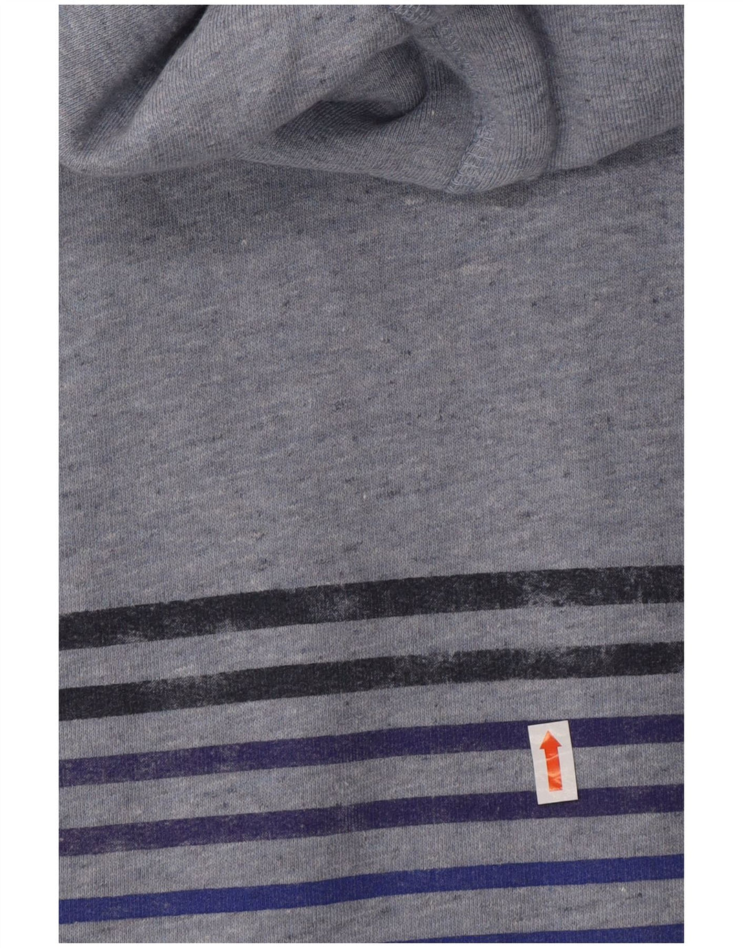 SUPERDRY Jersey con capucha gráfica para hombre 2XL Algodón azul