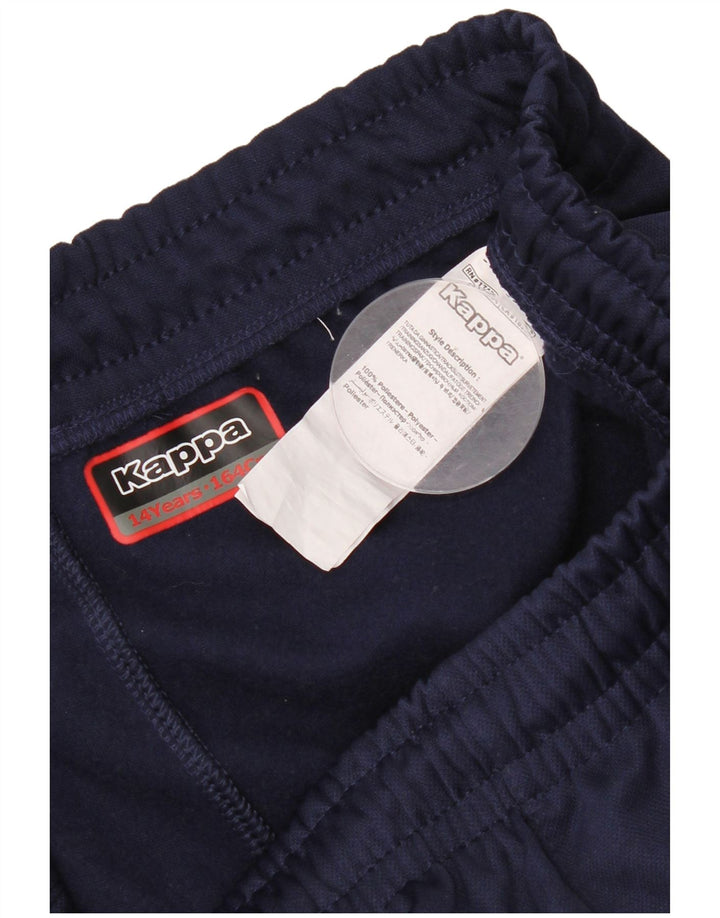 Kappa Pantalón Chándal Capri Niños 13-14 Años Azul Marino Poliéster