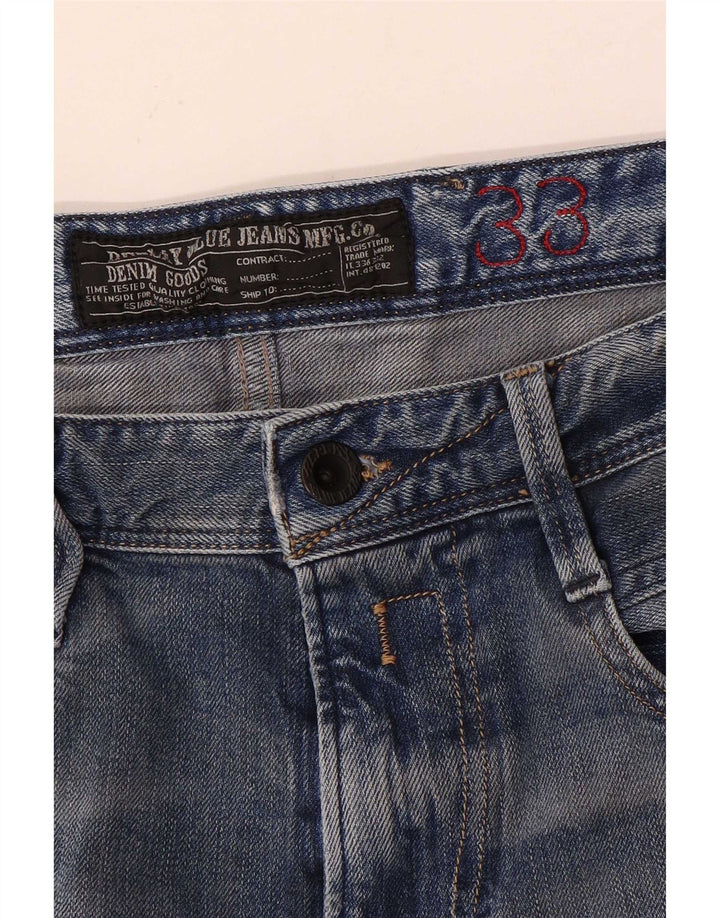 Vaqueros Replay Slim Mujer W33 L29 Azul