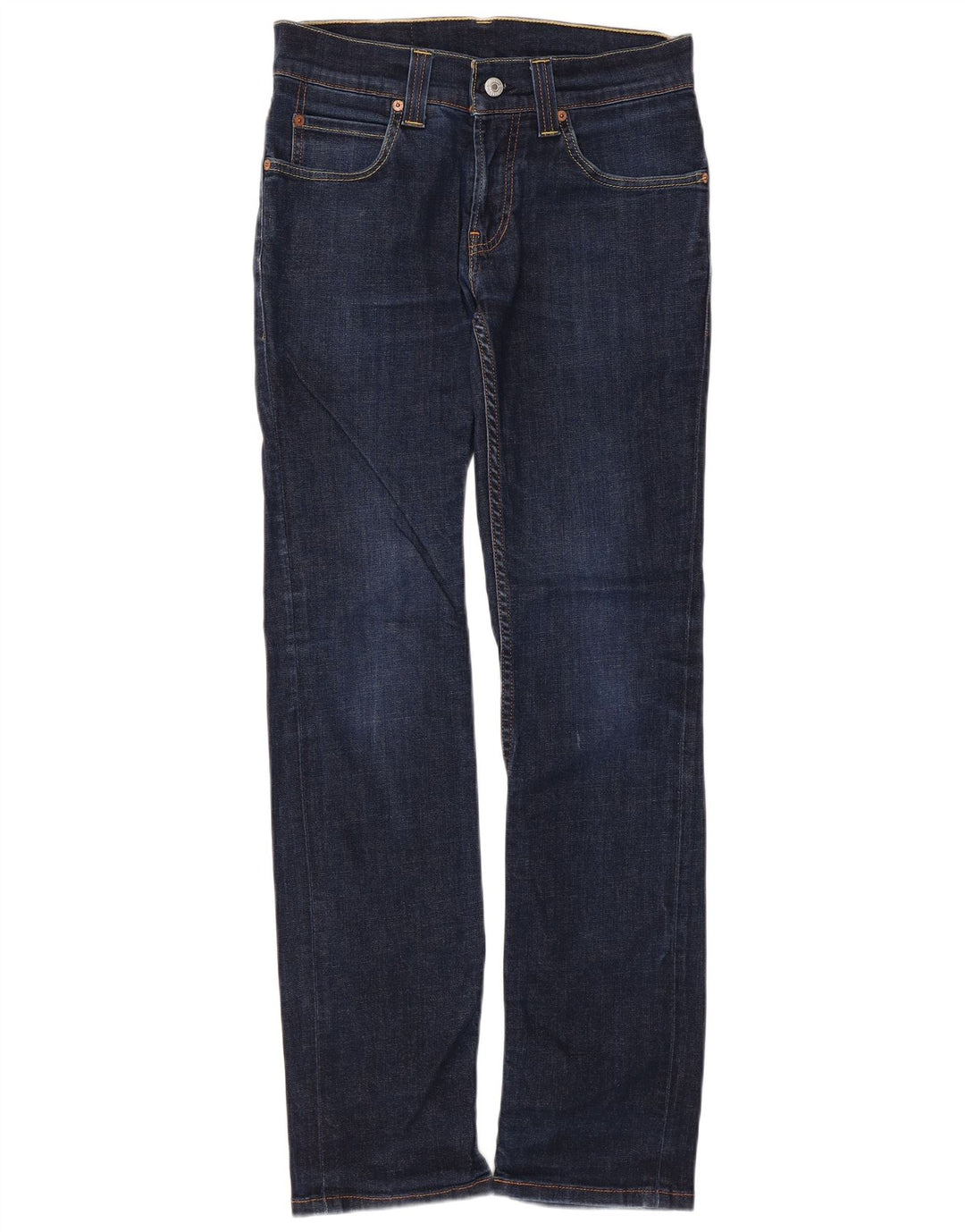 Vaqueros Levi's Mujer Slim W30 L32 Azul Marino Algodón