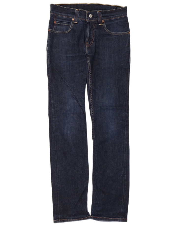 Vaqueros Levi's Mujer Slim W30 L32 Azul Marino Algodón