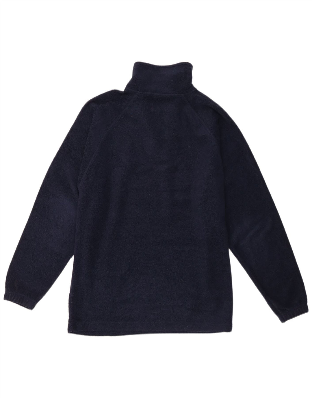 Kappa Hombre Zip Neck Fleece Jumper Small Azul Marino Poliéster