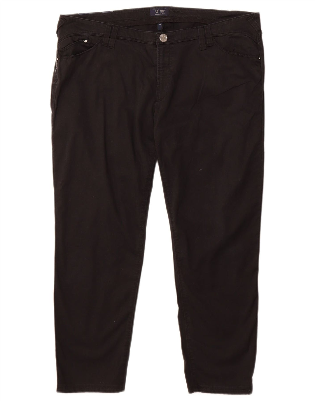 Armani Mujer Pantalones Cortos Slim W35 L25 Algodón Negro