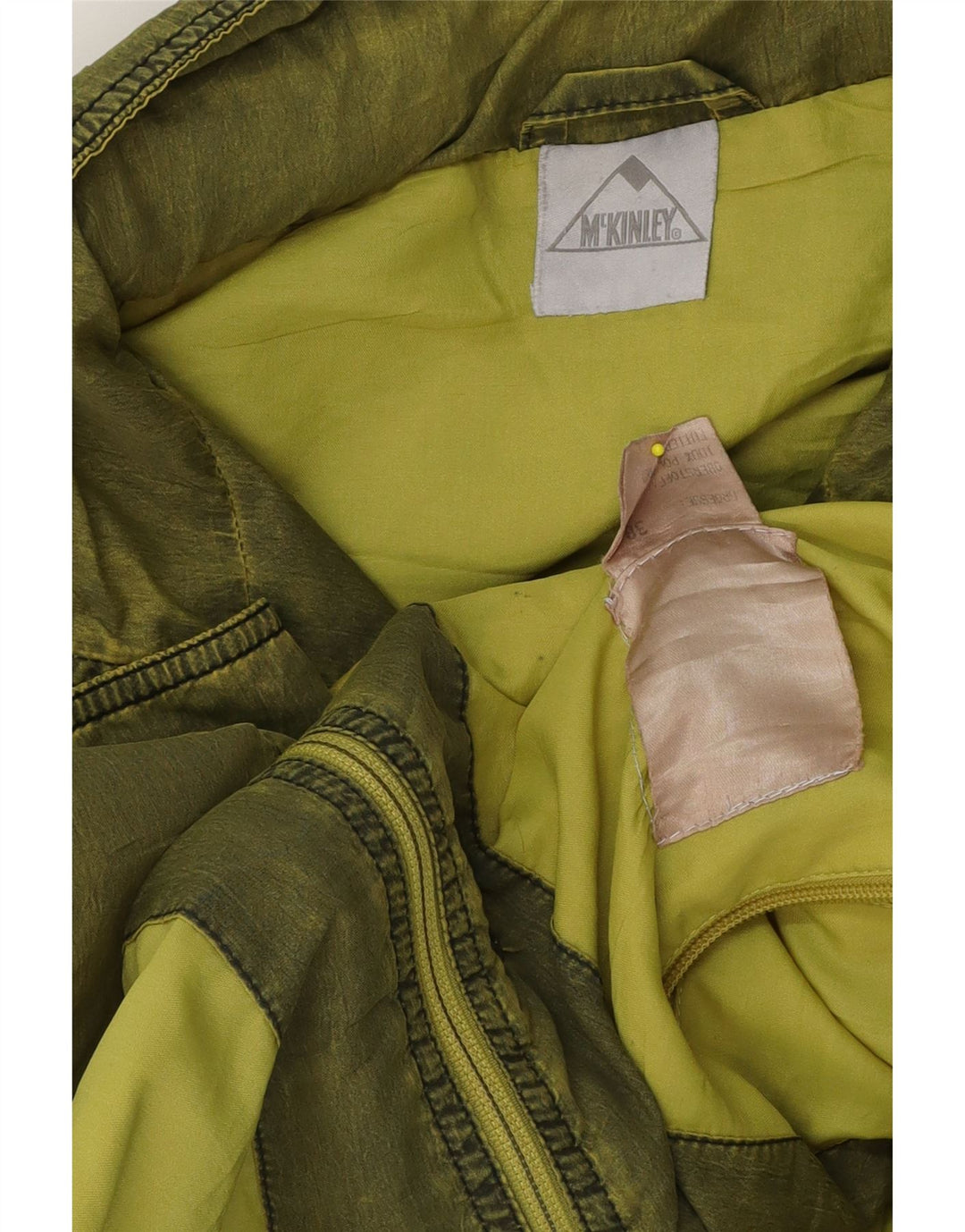 MC Kinley Chaqueta utilitaria extragrande con capucha para mujer EU 38 Verde medio