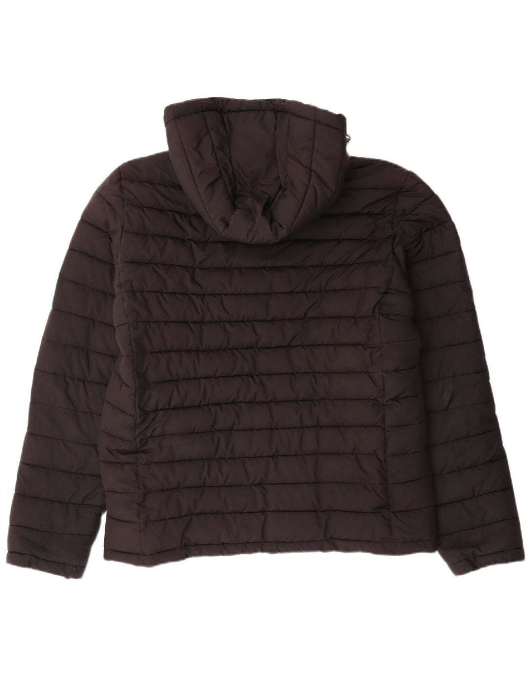 Superdry Chaqueta acolchada con capucha para hombre Poliéster negro grande