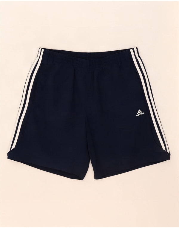 Adidas Mens Climalite Sport Shorts Grande Azul Marino Poliéster Deportes