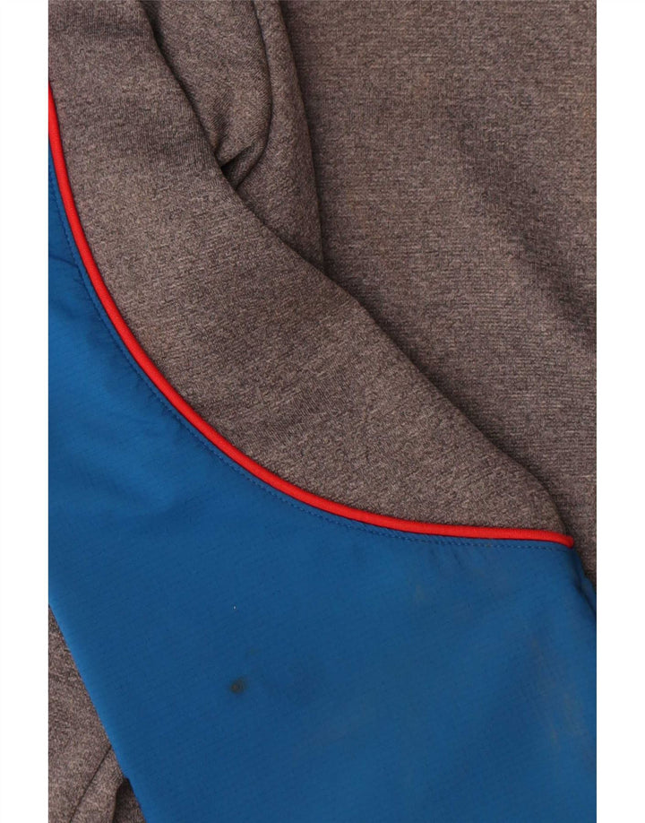 Lyle & Scott - Sudadera con capucha y cremallera para hombre, poliéster, color gris, pequeño