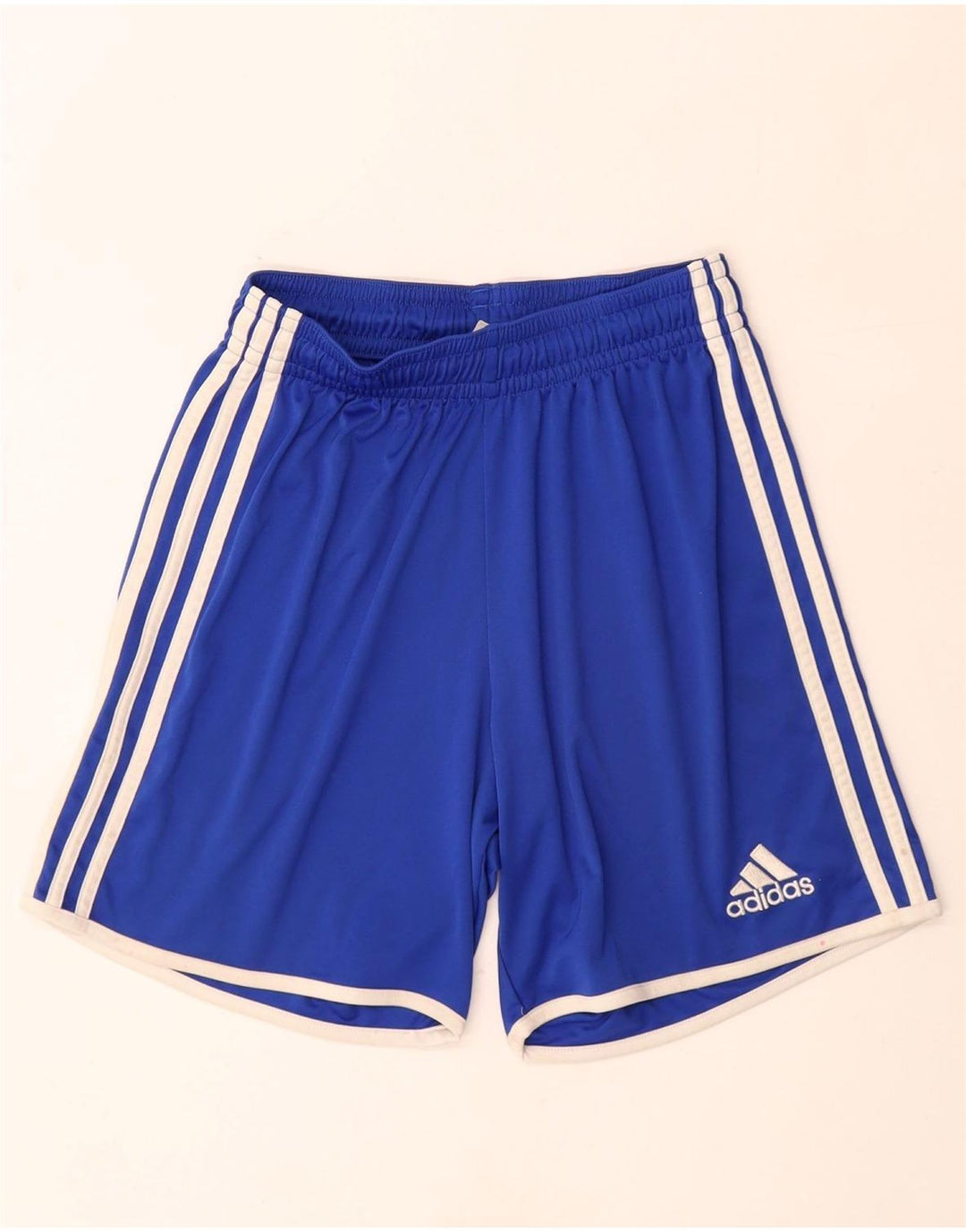 ADIDAS Chicos Climalite Sport Shorts 9-10 Años Pequeño Azul Poliéster