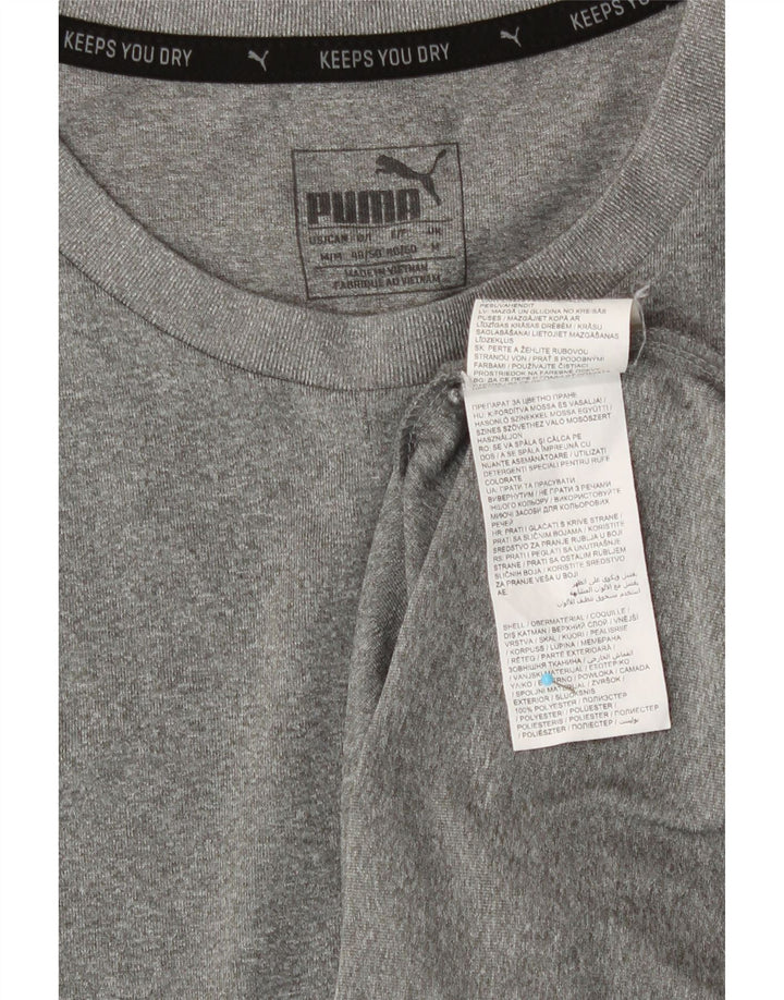 Puma Hombre Gris Medio Poliéster