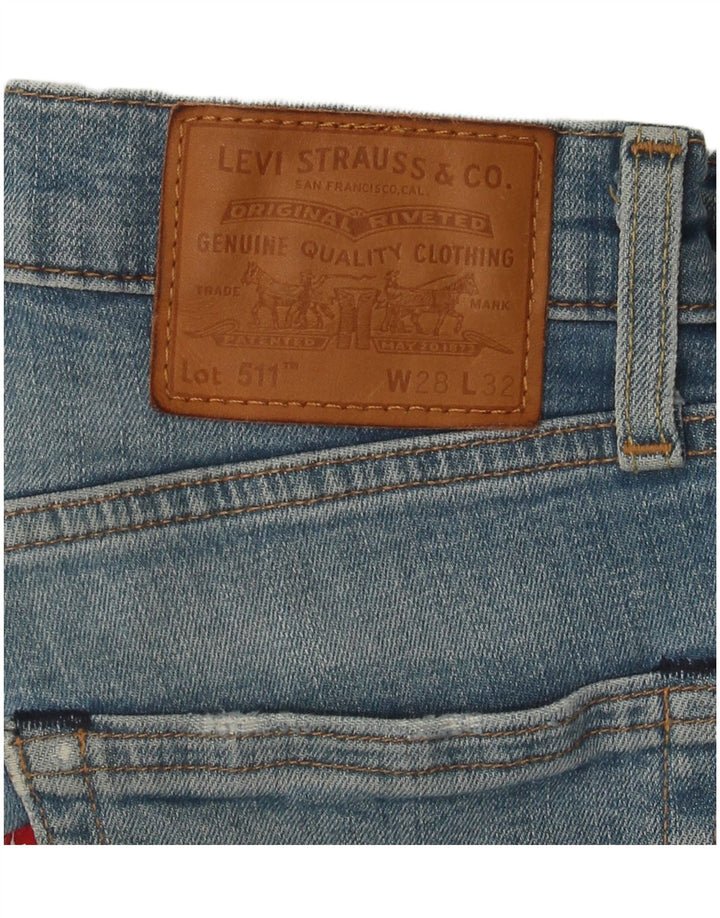 Levi's Hombre 511 Vaqueros Slim W28 L28 Azul