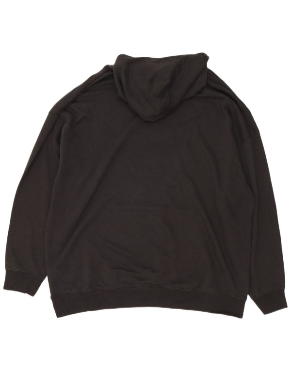 Puma - Sudadera con capucha para hombre, talla 2XL, algodón negro