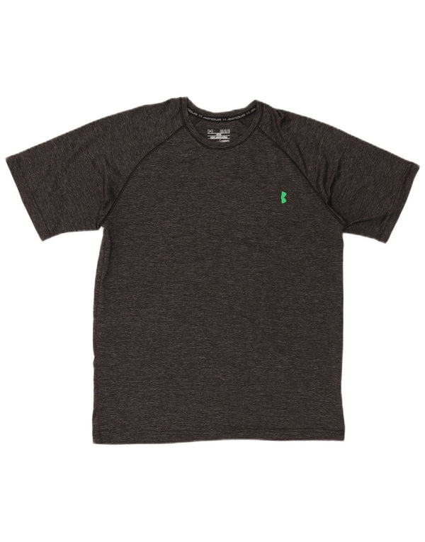Under Armour Camiseta Heat Gear para hombre, talla grande, gris moteado