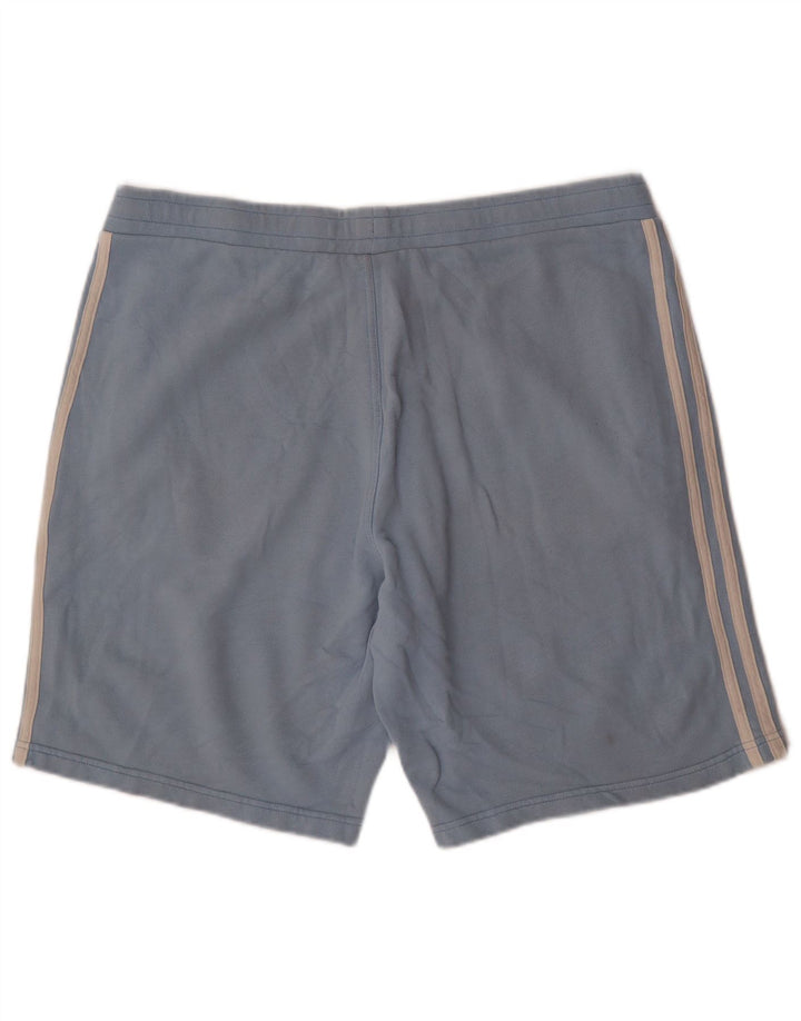 ADIDAS Pantalones cortos deportivos para hombre XL Algodón azul