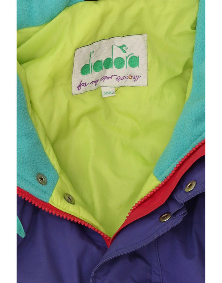 Diadora Mono De Esquí Mujer ES 39 2XL Poliéster Multicolor