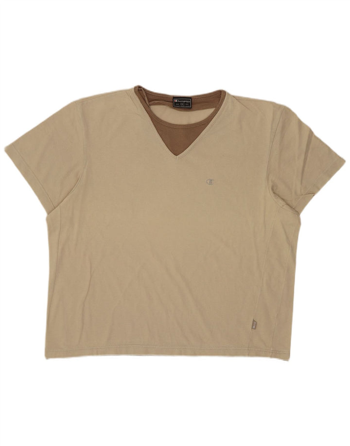 Champion Camiseta Mujer UK 40 XL Beige
