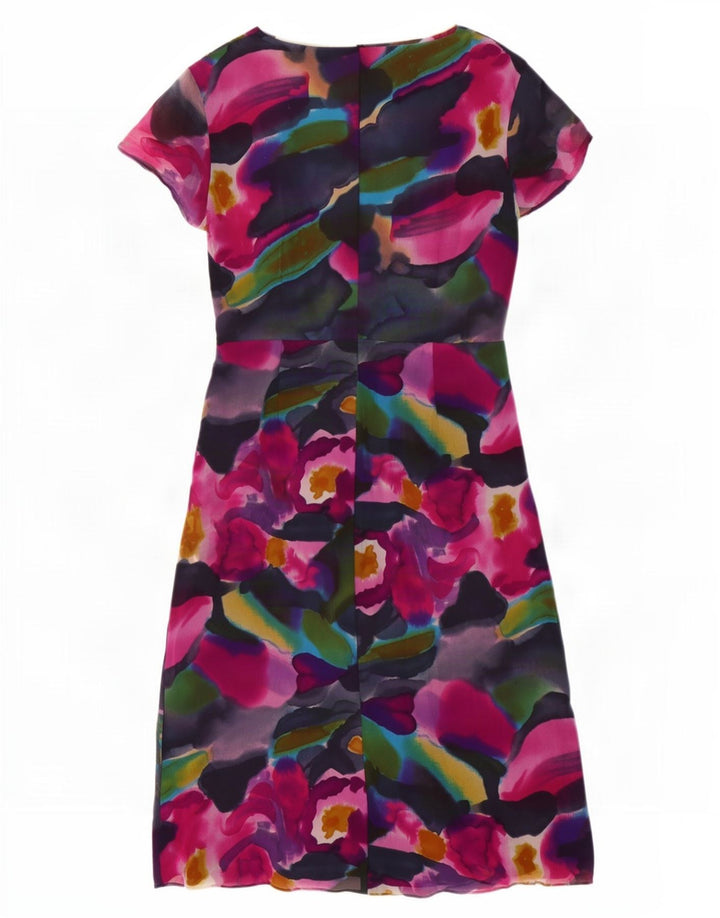 Fenn Wright Manson Vestido tubo para mujer UK 10 Small Multicolor Tie Dye