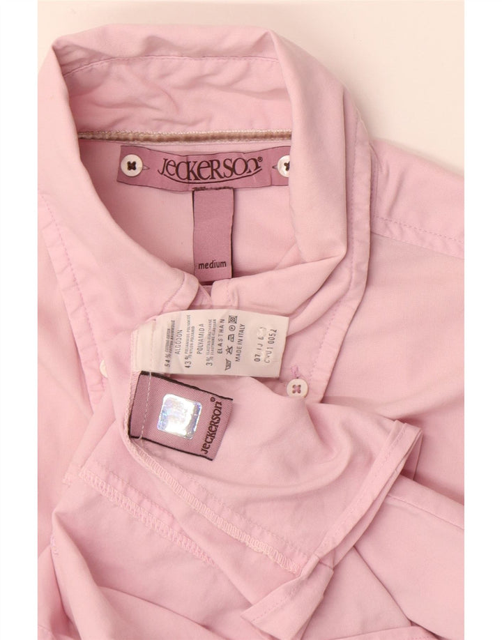 JECKERSON Camisa de mujer UK 44 Algodón rosa medio