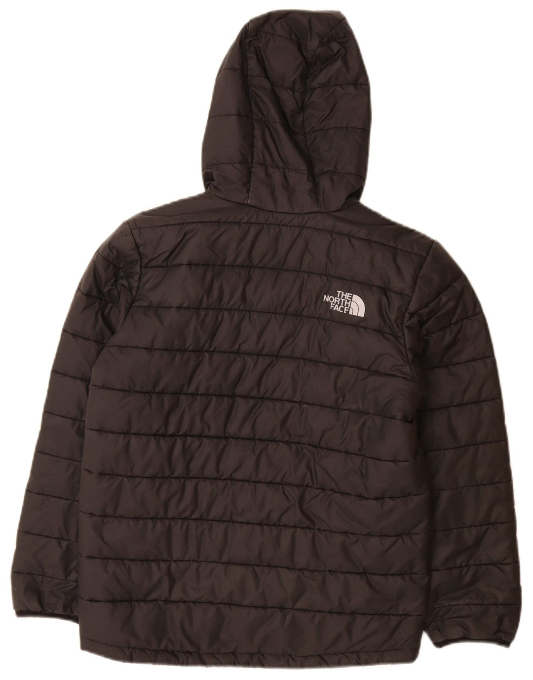 The North Face Chaqueta acolchada con capucha para niño 9-10 años Mediana Negro Poliéster