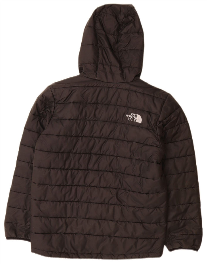The North Face Chaqueta acolchada con capucha para niño 9-10 años Mediana Negro Poliéster
