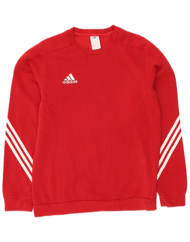 Sudadera ADIDAS Hombre Jumper Medium Rojo Algodón