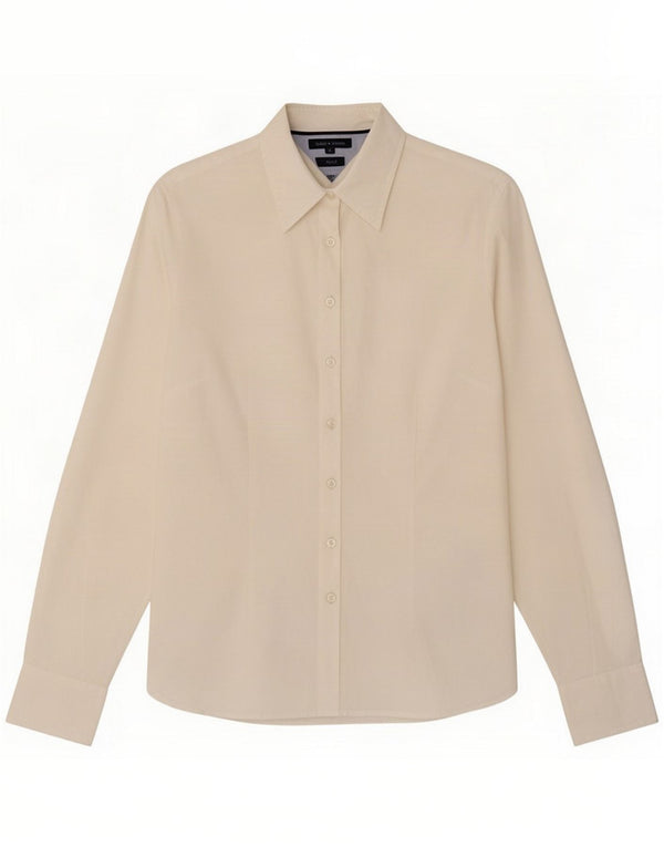 Camisa para mujer Tommy Hilfiger US 4 Small White Cotton
